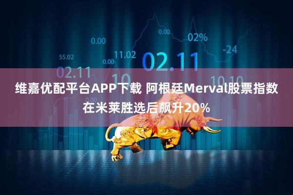 维嘉优配平台APP下载 阿根廷Merval股票指数在米莱胜选后飙升20%