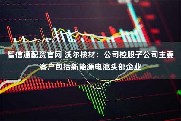 智信通配资官网 沃尔核材：公司控股子公司主要客户包括新能源电池头部企业